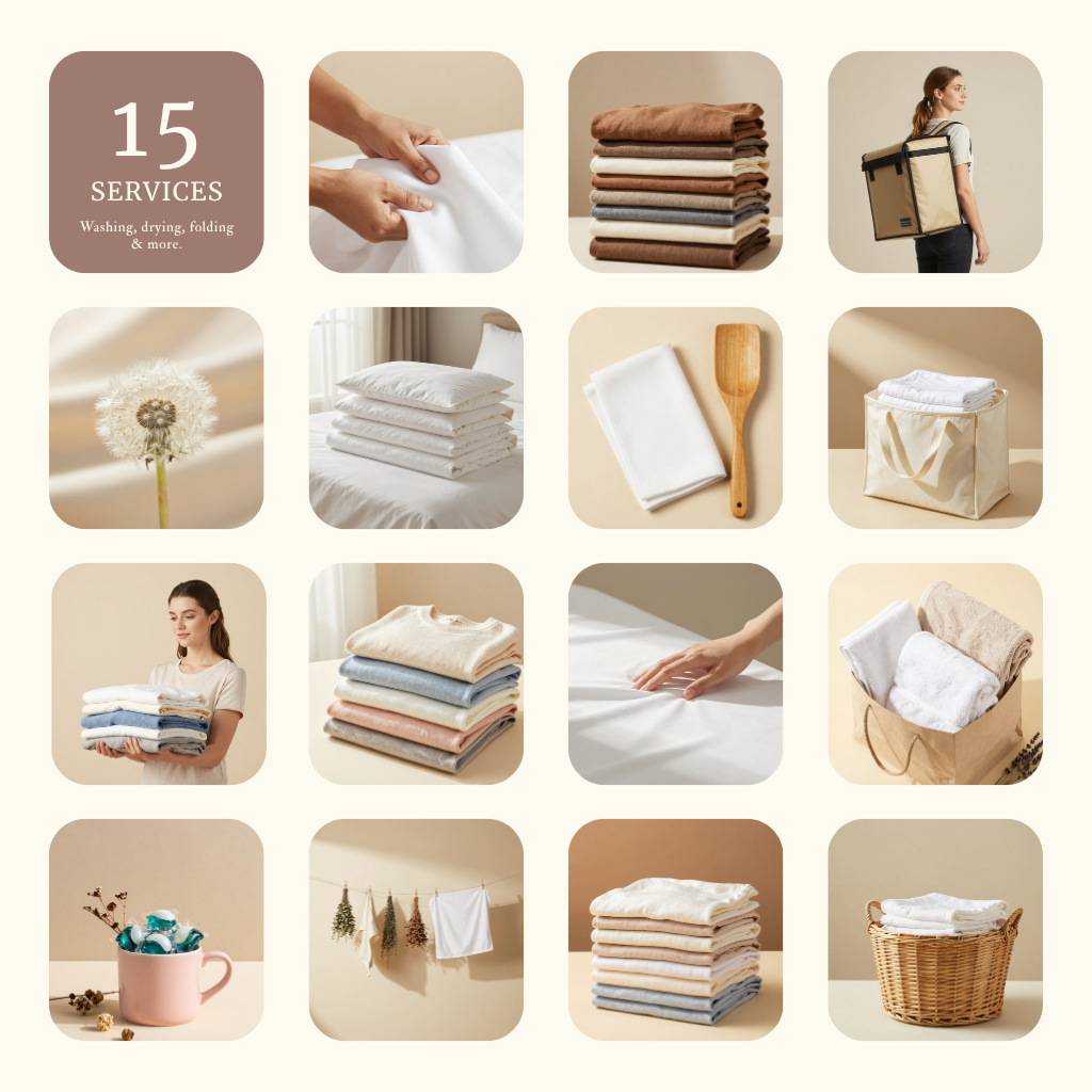 15 laundry and garment care services grid